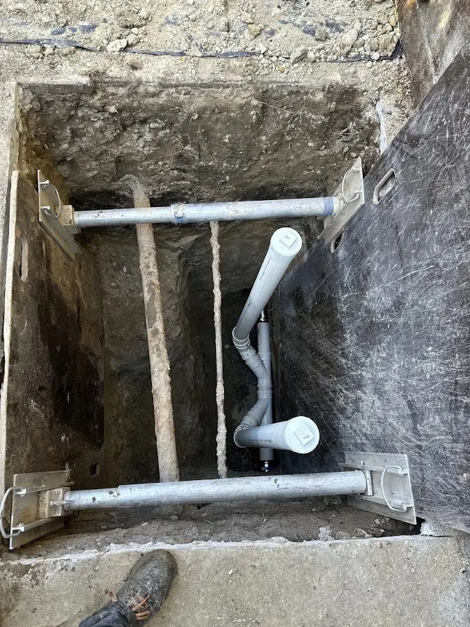 Experienced plumber completing Gas Line Repair work in Barrington